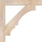Ekena Millwork Balboa Block Smooth Bracket, Douglas Fir, 3 1/2"W x 30"D x 30"H BKT04X30X30BOA05SDF - alternate 2